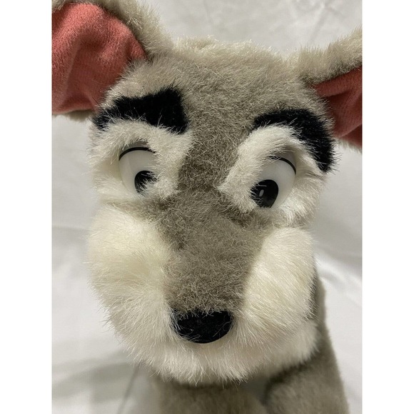 SEARS Disney Lady & The Tramp Plush Tramp Dog Stuffed Animal Posable Legs & Ears - Picture 2 of 9